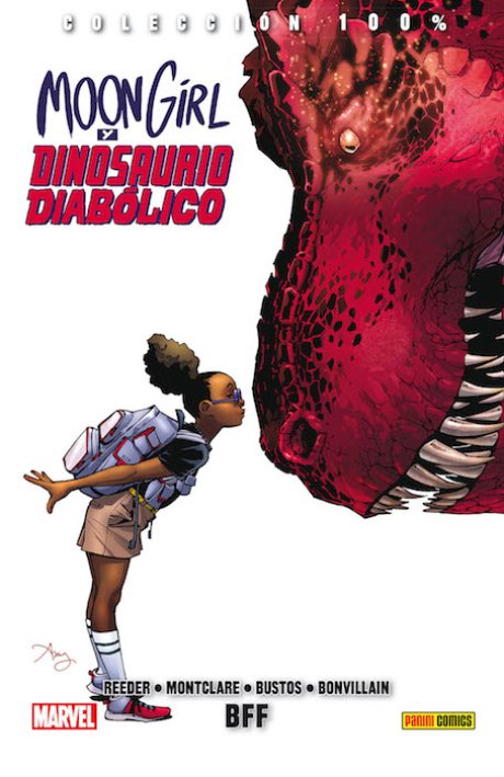 100% Marvel HC. Moon Girl y Dinosaurio Diabólico 1