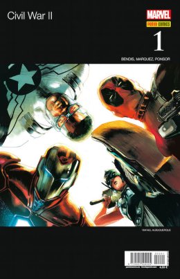 Civil War II 1 (Portada Alternativa 2)