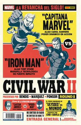 Civil War II 8 (Portada Alternativa)