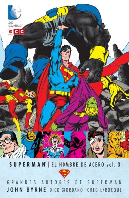 Grandes Autores de Superman: John Byrne - Superman: El hombre de acero vol. 3