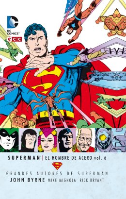 Grandes Autores de Superman: John Byrne - Superman: El hombre de acero vol. 6