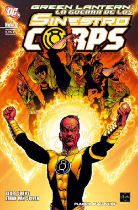 Green Lantern: La guerra de los Sinestro Corps Nº 01