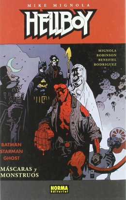 HELLBOY 14: MÁSCARAS Y MONSTRUOS (Ed. Cartoné)