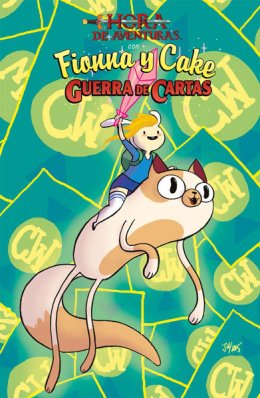 HORA DE AVENTURAS CON FIONNA  Y CAKE: GUERRA DE CARTAS