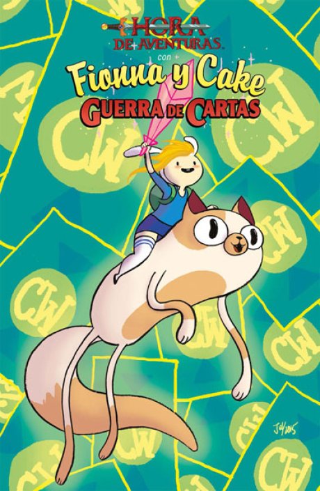 HORA DE AVENTURAS CON FIONNA  Y CAKE: GUERRA DE CARTAS