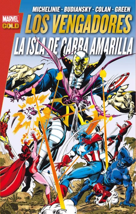 Marvel Gold. Los Vengadores: La Isla de Garra Amarilla