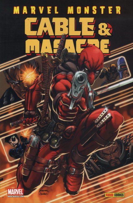 Marvel Monster. Cable & Masacre 1