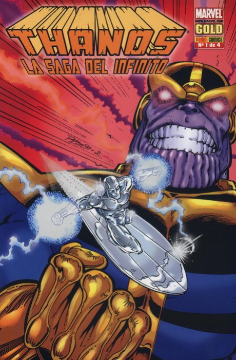 Marvel Gold. Thanos: La Saga del Infinito 1