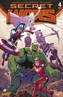 Secret Wars 4 (Portada Alternativa)