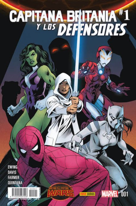 Secret Wars: Capitana Britania y los Defensores 1