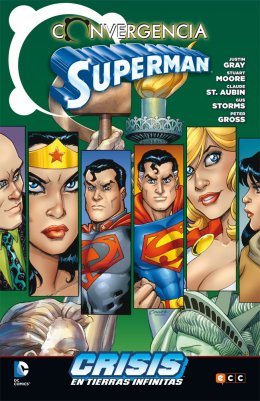 Superman converge en Crisis en Tierras Infinitas