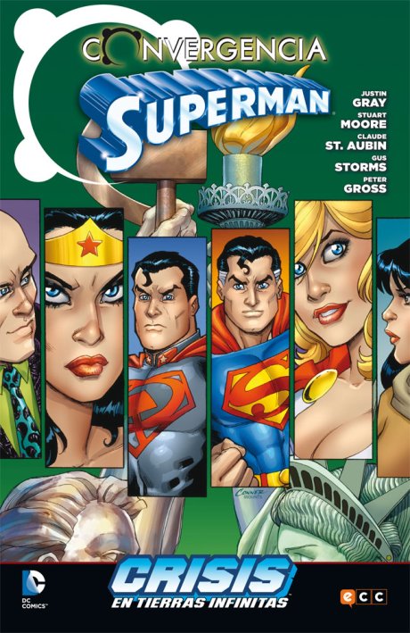 Superman converge en Crisis en Tierras Infinitas