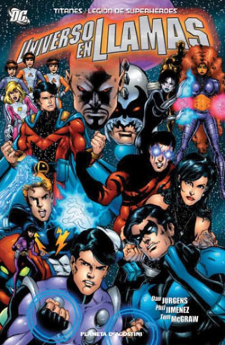 Titanes/Legión de Superhéroes: Universo en llamas