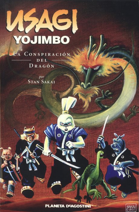 Usagi Yojimbo nº 09. La conspiración del dragón